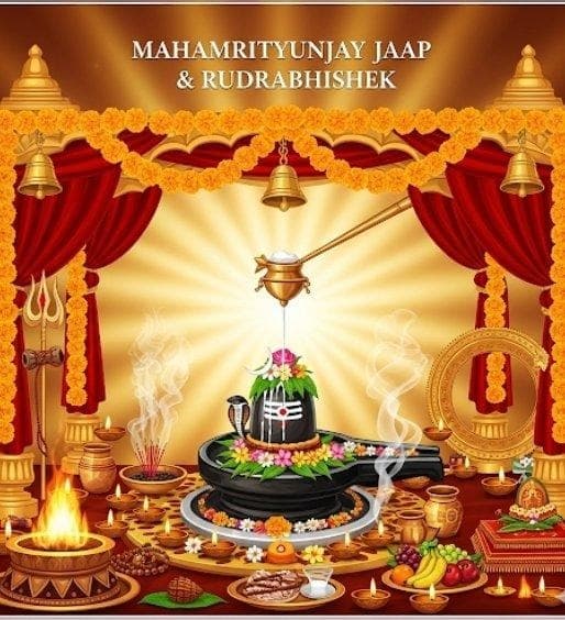 Devotional Lord Shiva Mahamrityunjay Jaap and Rudraksha Mala in Bangalore